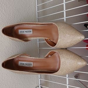 Glittered heels